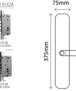 KHOÁ THÔNG MINH BOSCH ID 60 EU